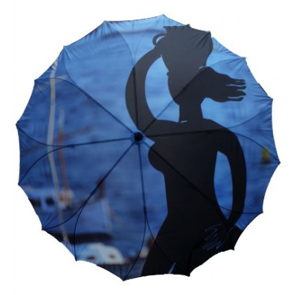 Maßgefertigte  Full colour Regenschirm - Topgiving
